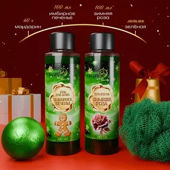 Новогодний подарочный набор косметики