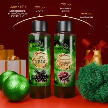 Новогодний подарочный набор косметики