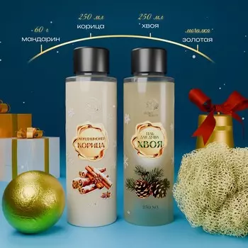 Новогодний подарочный набор косметики