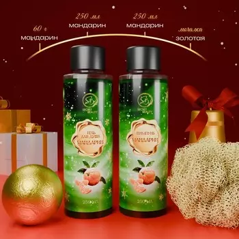 Новогодний подарочный набор косметики