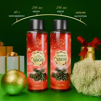 Новогодний подарочный набор косметики