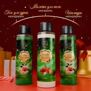 Новогодний подарочный набор косметики