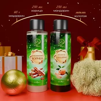 Новогодний подарочный набор косметики