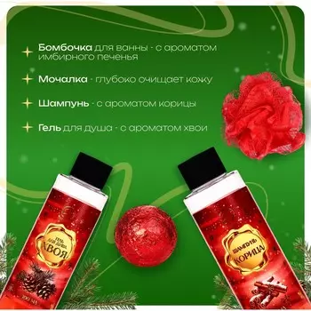 Новогодний подарочный набор косметики