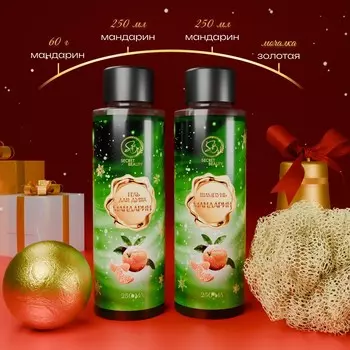 Новогодний подарочный набор косметики