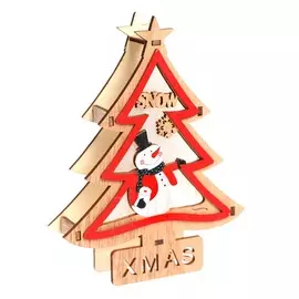 Новогодний световой декор настольный