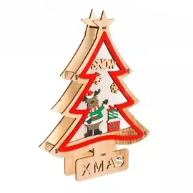 Новогодний световой декор настольный