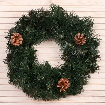 Венок новогодний d=45 см