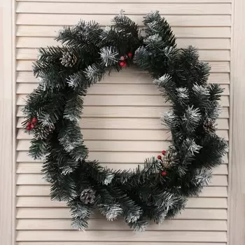 Венок новогодний d=55 см
