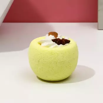 Бомбочка для ванны с корицей и бадьяном чистое счастье, 160 г, новый год