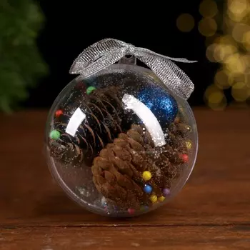 Новогодняя композиция в шаре