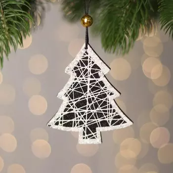 Новогодняя подвеска с подсветкой