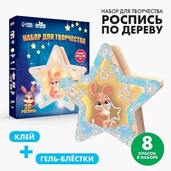 Роспись по дереву на новый год