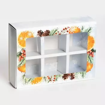 Коробка под 6 конфет