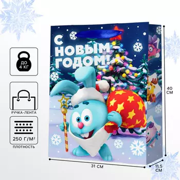 Пакет подарочный новогодний