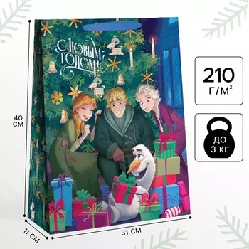 Пакет подарочный новогодний