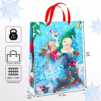 Пакет подарочный новогодний