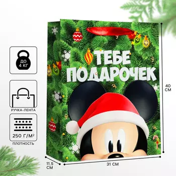 Пакет подарочный новогодний