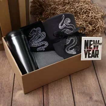 Новый год. символ года. змея. набор подарочный