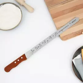 Нож для бисквита с крупными зубцами