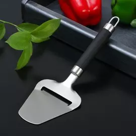 Нож для сыра доляна venus, нержавеющая сталь, цвет черный