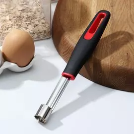 Нож для удаления сердцевины доляна digma, 22 см, нержавеющая сталь, цвет чёрный, красный