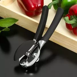 Нож консервный adagio, нержавеющая сталь, цвет чёрный