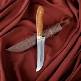 Нож пчак шархон - текстолит, клинок заточка от середины шх-15 (12-14 см)