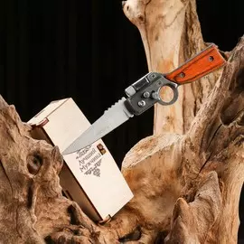 Нож складной полуавтоматический