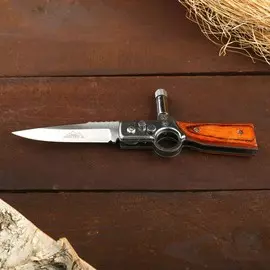 Нож складной полуавтоматический