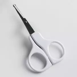 Ножницы детские безопасные, белые