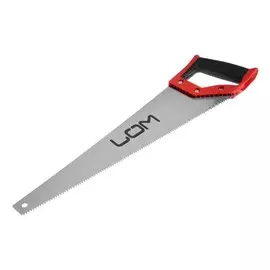 Ножовка по дереву лом, обрезиненная рукоятка, 7-8 tpi, 450 мм