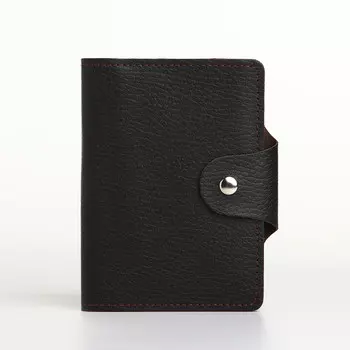 Обложка д/авто+паспорт, textura,10*1*14, на кнопке, коричневый пулап 162