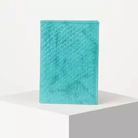 Обложка для автодокументов, цвет бирюзовый