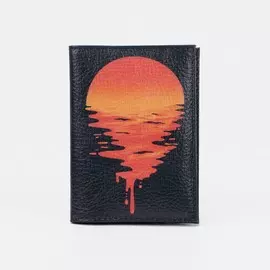 Обложка для автодокументов, цвет черный