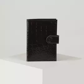 Обложка для автодокументов textura, цвет коричневый