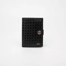 Обложка для автодокументов и паспорта на магните, цвет чёрный