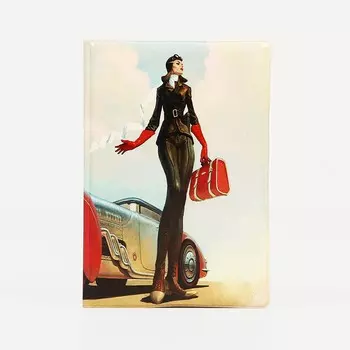 Обложка для автодокументов, разноцветная