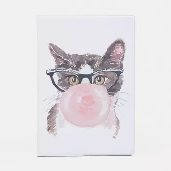 Обложка для паспорта, цвет белый