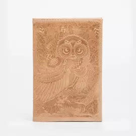 Обложка для паспорта, цвет темно-бежевый