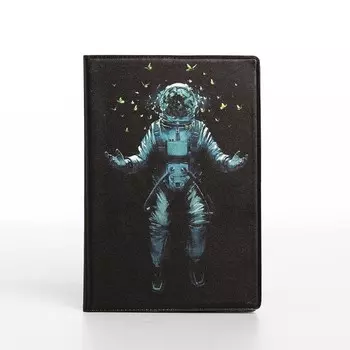 Обложка для паспорта, цвет черный