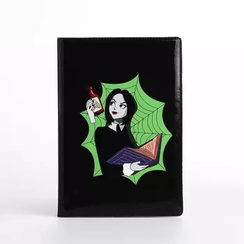 Обложка для паспорта, цвет черный