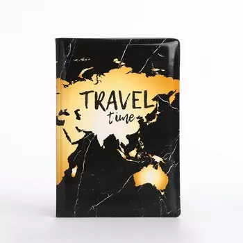 Обложка для паспорта, цвет черный