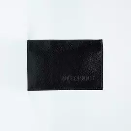 Обложка для паспорта, цвет чёрный