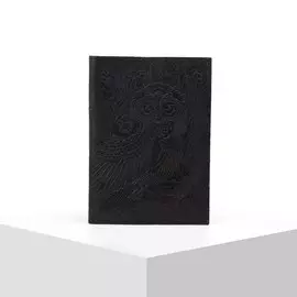 Обложка для паспорта, цвет чёрный