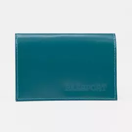 Обложка для паспорта, цвет бирюзовый