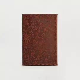 Обложка для паспорта, цвет коричневый