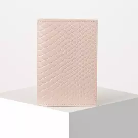 Обложка для паспорта, цвет пудра