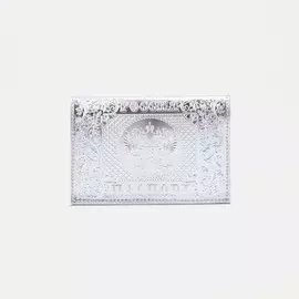 Обложка для паспорта, цвет серебристый