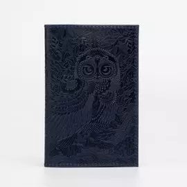 Обложка для паспорта, цвет синий